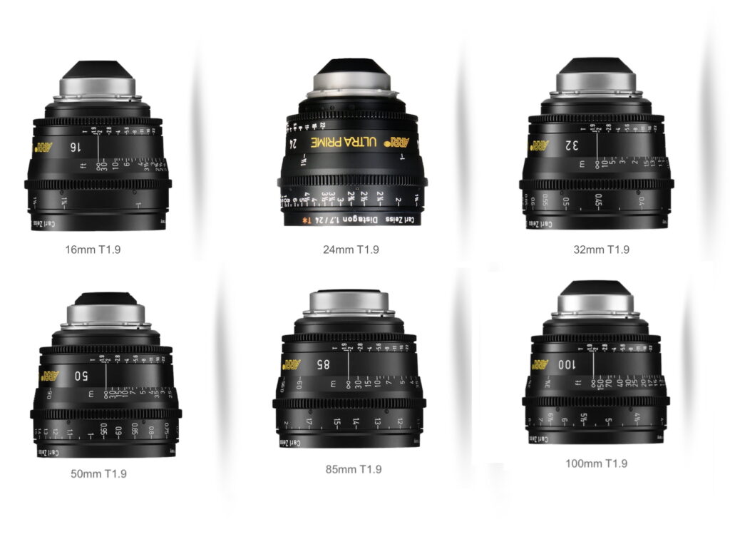 Zeiss ARRI Ultra Prime Lenses in Sioux Falls, SD PL Mount